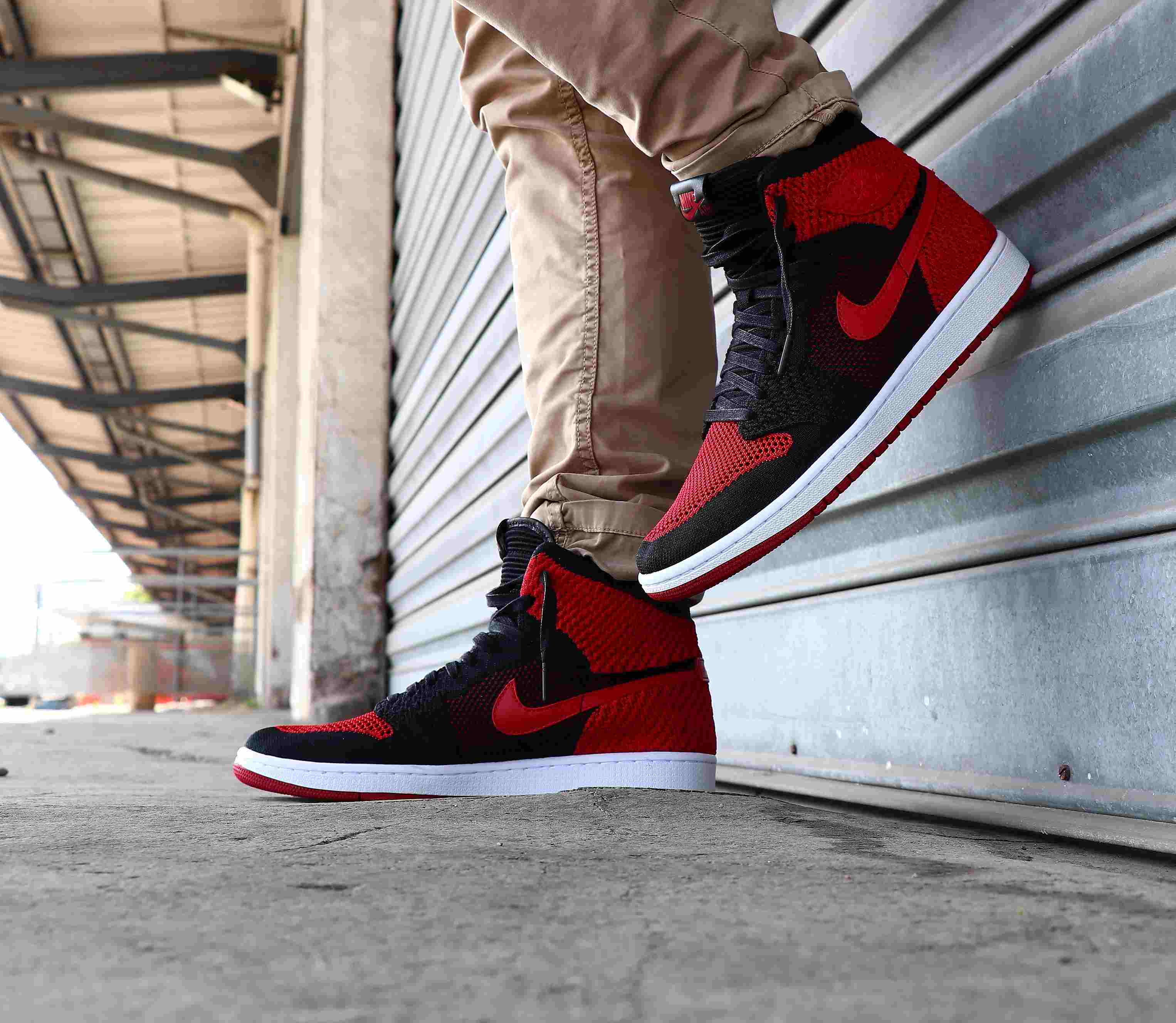 Jordan 1 banned on sale flyknit